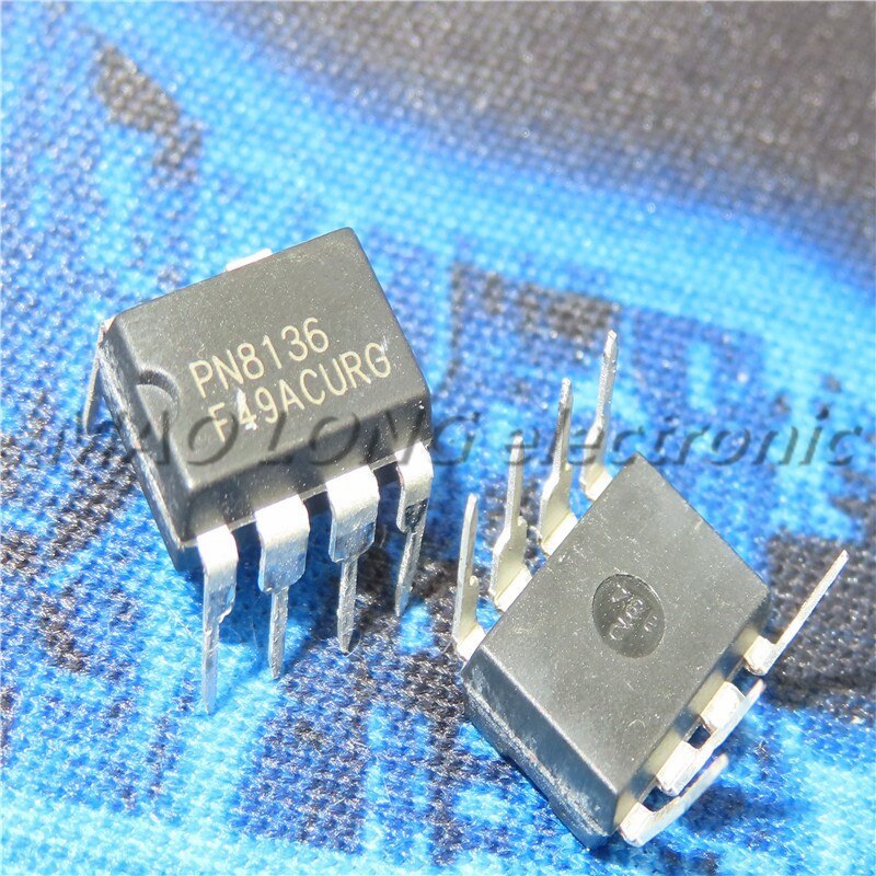 10 ชิ้น Ic Pn8136 Pn8136Nsc-T1 Dip-7 ชิปการจัดการพลังงาน 100%