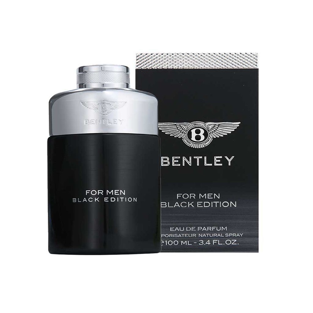 Bentley For Men Black Edition EDP 100 ml กล่องซีล