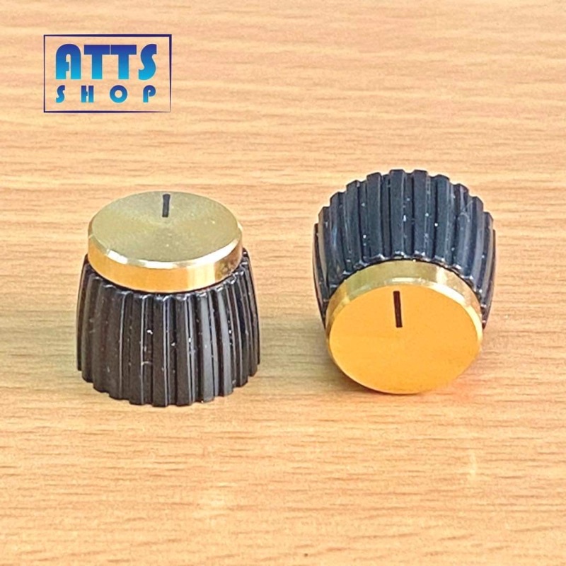 ลูกบิดวอลลุ่ม VR Knop ขนาด 20x16 mm. รุ่น MA-2016 (1 ชิ้น)