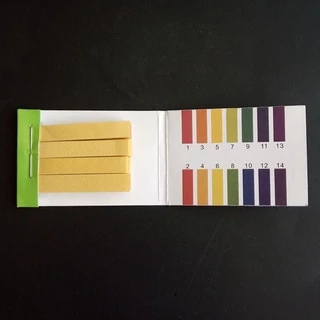แถบกระดาษลิตมัส ทดสอบค่า pH อเนกประสงค์ 1-14 กรด 80 ชิ้น