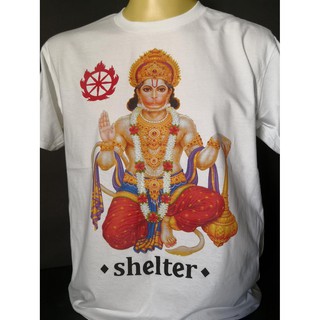 เสื้อวงนำเข้า Shelter Youth of Today Hanuman Punk Rock Hardcore Retro Style Vintage T-Shirt