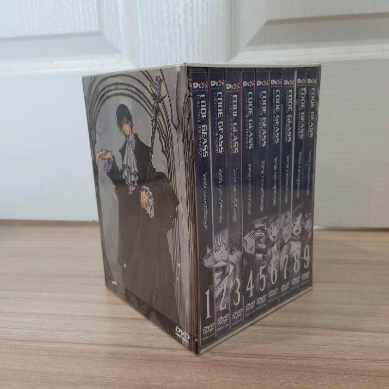 💥Box Set DVD Code Geass : Lelouch of the Rebellion ดีวีดี โค้ด กีอัส ภาคการปฏิวัติของลูลูช💥
