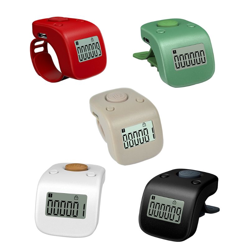 Digital LCD  Tally Counter 6Digit  beads Prayer Counter Clicker
