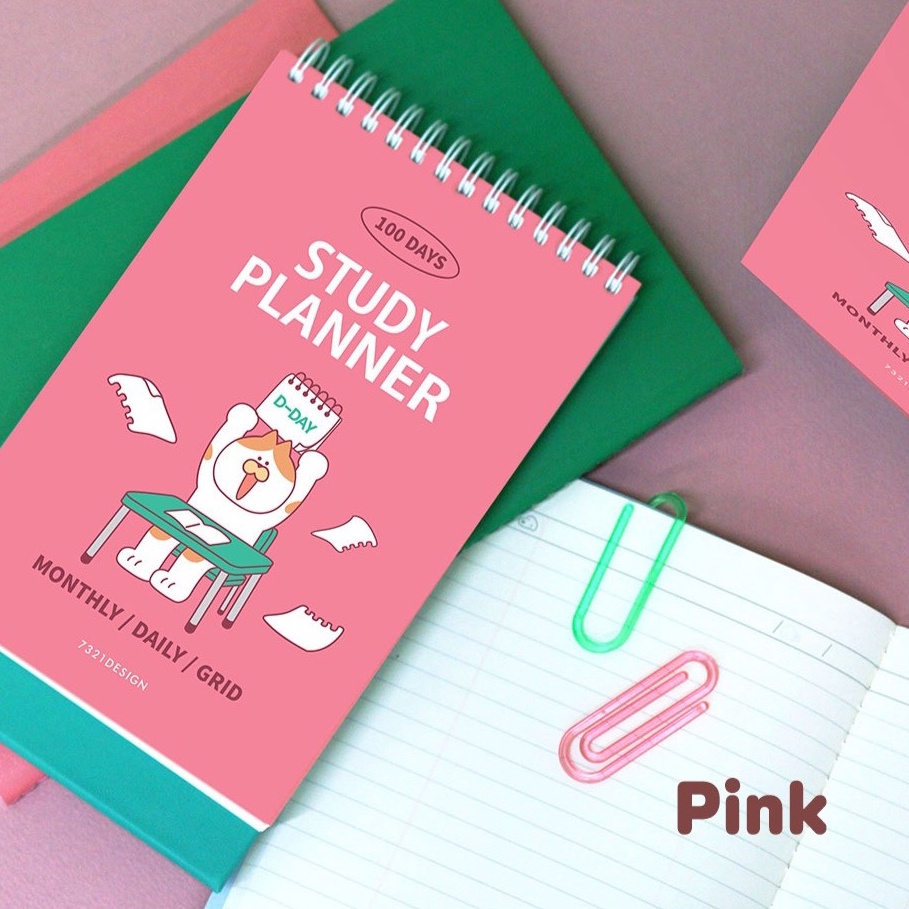 Standby Me Study Planner (4 months) แพลนเนอร์วางแผนการเรียน 4 เดือน