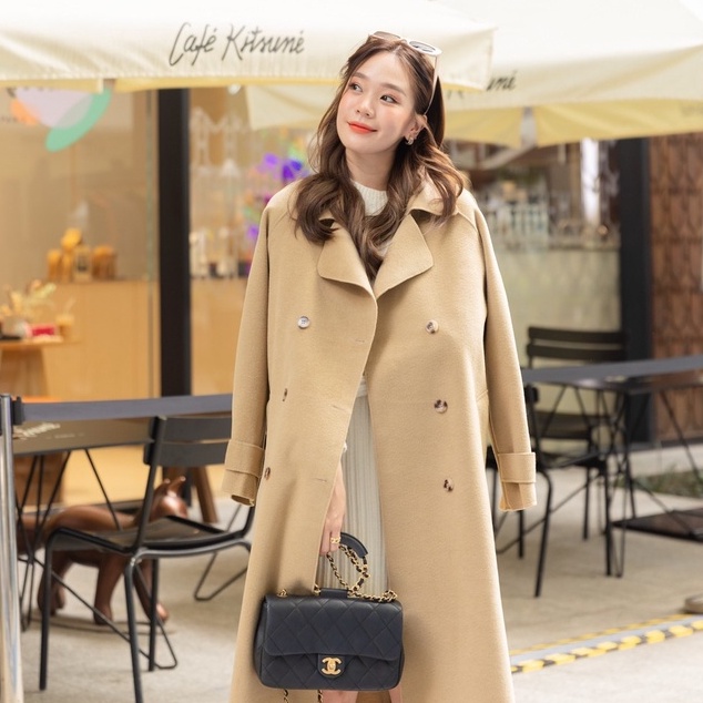 พรีออเดอร์ | Seoul trenchcoat เทรนโค้ชรุ่นโซล สีน้ำตาล รอของ 5-7 วันค่ะ