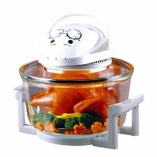 SMART HOME สมาร์ทโฮม หม้ออบหลอดฮาโลเจน หม้ออบไร้น้ำมัน หม้ออบลมร้อน 12 ลิตร รุ่น MV009 (White)