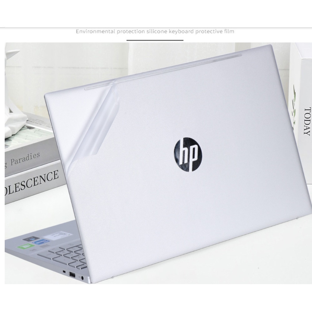 สติกเกอร์แล็ปท็อป HP Matte โปร่งใสด้านข้างผิว 14 15.6 13 นิ้ว HP Pavilion x360 13-u ProBook 445R G6 