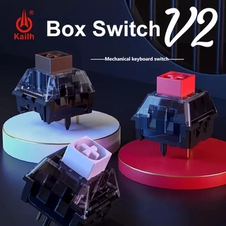 [พร้อมส่ง] Kailh BOX V2 WHITE Clicky Switch Mechanical Keyboard Hotswap สวิตซ์ ขาว​ วี สอง