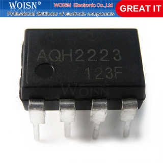 ชุดชิ้นส่วนอิเล็กทรอนิกส์ Ic Aqh2223 Dip-7 คุณภาพสูง 10 ชิ้น