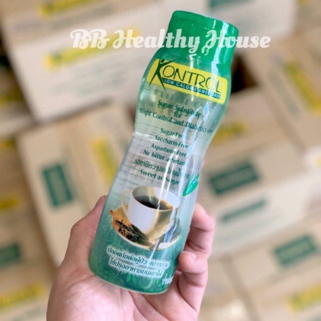 Syrup ให้ความหวานแทนน้ำตาล(น้ำตาล0%) น้ำเชื่อมให้ความหวานพลังงานต่ำ Kontrol low calorie sweetener