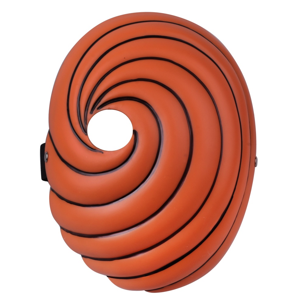 คอสเพลย์ NARUTO Uchiha Tobi Obito หน้ากาก Akatsuki Ninja Madara เครื่องแต่งกายฮาโลวีน Party Props สํ