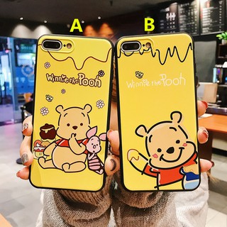 Oppo A9 2020 A5 2020 A3s A7 A5s A1k Realme C2 F3 Plus Winnie Pooh Soft Jelly Case