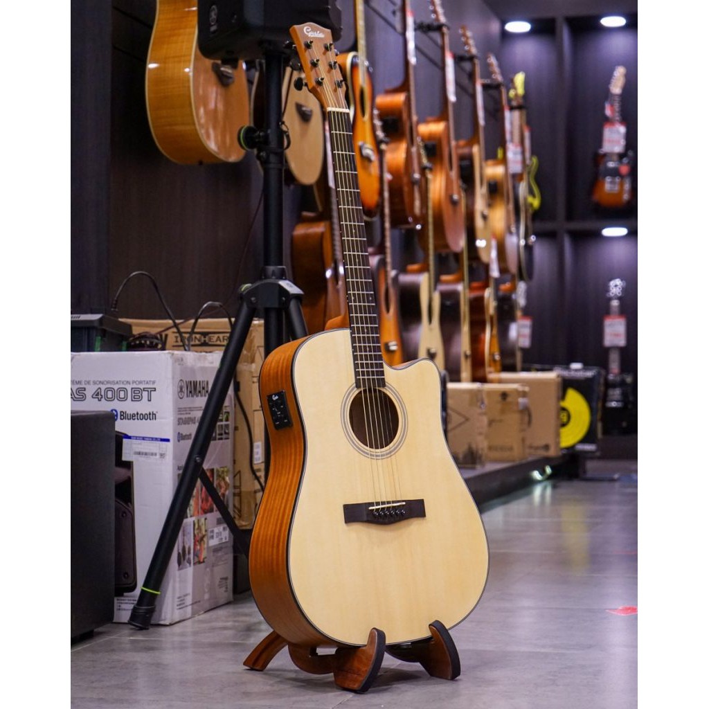 กีตาร์โปร่งไฟฟ้า Gusta รุ่น DMCE II