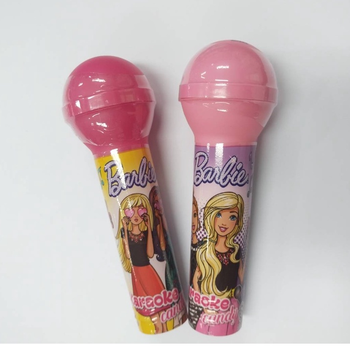 **1 ชิ้นคละสี** บาร์บี้ ลูกอมคาราโอเกะ // Barbie Karaoke Candy