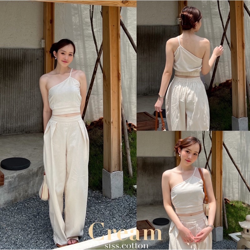 *Set*siss look(เสื้อ+กางเกง)