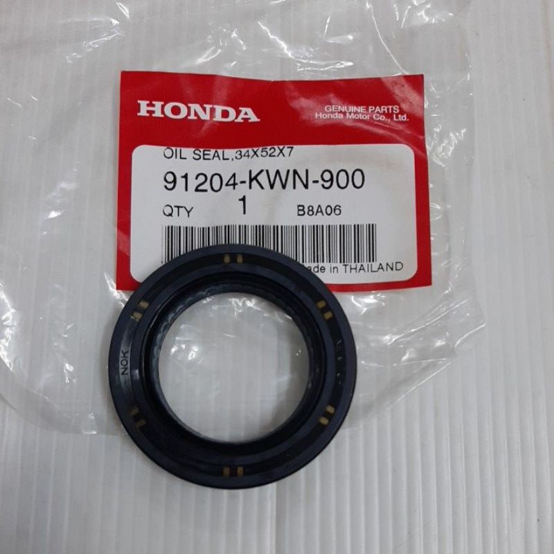 ซีลเฟืองท้ายแท้CLICK-125i(12-15)PCX-125/91204-KWN-900/34-52-7