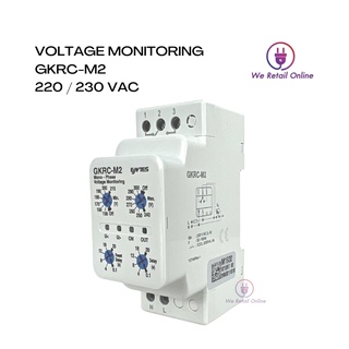 เฟส/220v GKRC–M2 /220v ENTES เป็นอุปกรณ์ป้องกันแรงดันไฟตก ไฟเกิน สมรรถนะสูง  รุ่น แบบ เฟสเดียว/220v