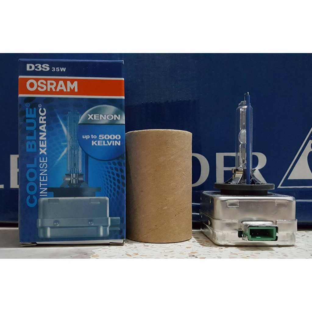 OSRAM D3S 66340 (CBI) COOL BLUE INTENSE XENARC 35 W 5500K ราคาหลอด ล่ะ 1,850 บาท