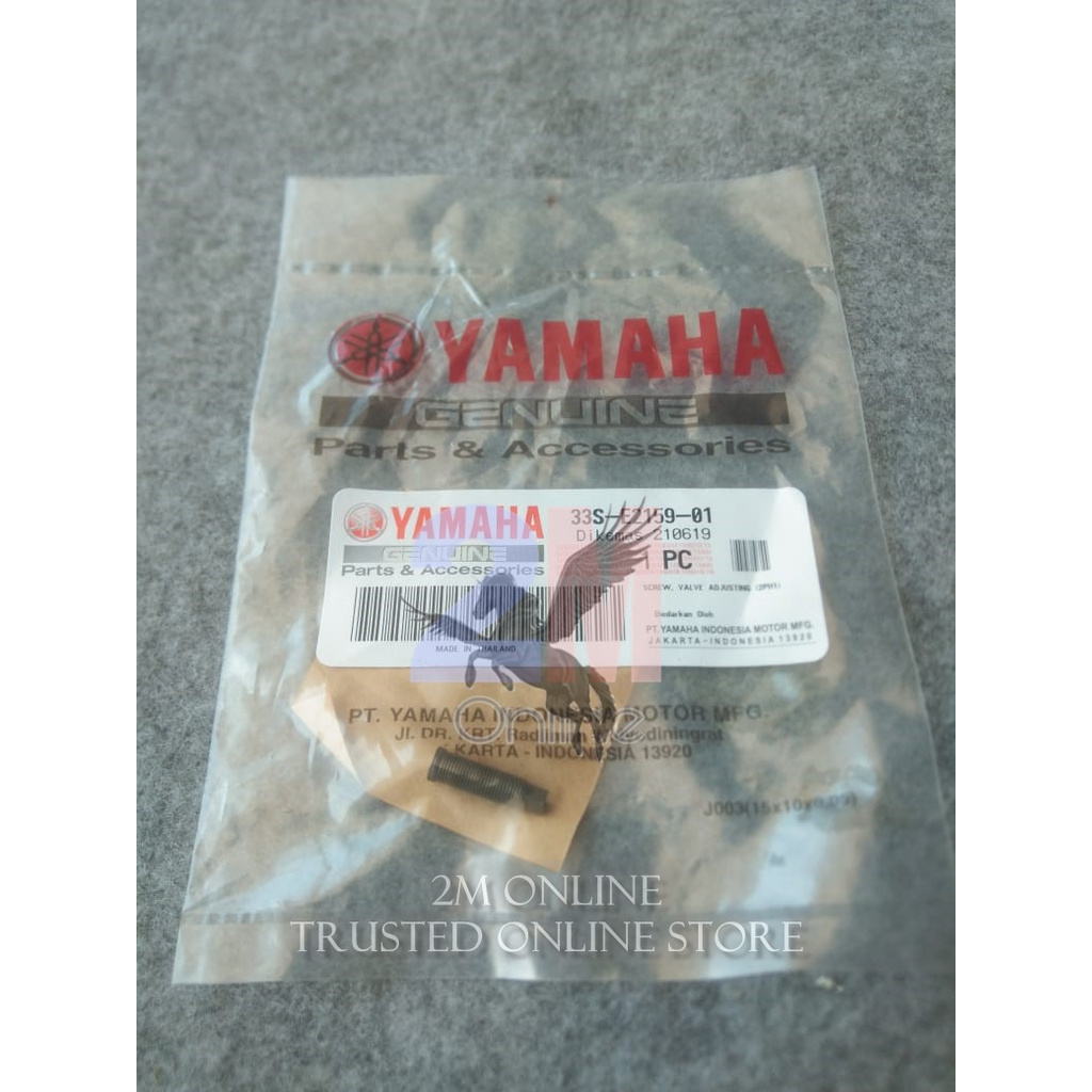 Mdr สลักเกลียวปรับวาล์ว Xeon ดั้งเดิม Ygp 33S-E2159-01