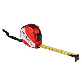 ตลับเมตรพลาสติก Hand tools 5 ม. MEASURING TAPE PLASTIC 5M