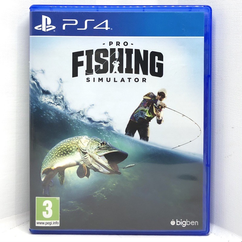 [มือ2 | PS4] -PRO- FISHING SIMULATOR ,EUR ,EN