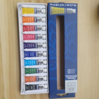 ชุดสีน้ำWinsor &amp; Newton 10 สี(ขนาด 5ml.)