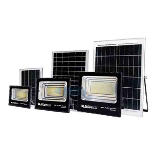 โปรโมชั่น : MODI ไฟสปอตไลท์โซล่าเซล 40w100w200w 3แสง รีโมทคอนโทรล Solar Light LED โซล่าเซลล์ สปอตไลท์ ไฟ led ไฟสปอร์ตไลท์โซล่าเซลล์