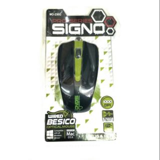 เม้าส์ signo usb mo-230b  Pro-series