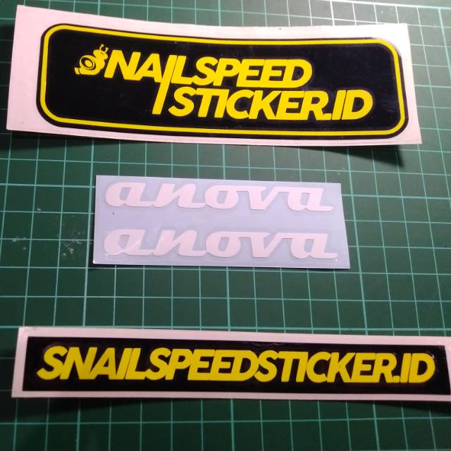 สติ๊กเกอร์โลโก้ Anova 2s