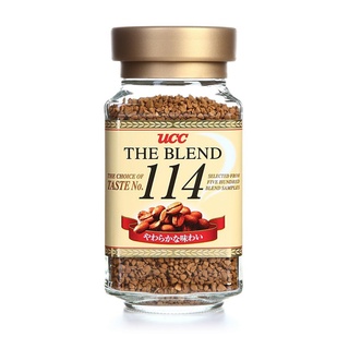 ยูซีซี กาแฟสำเร็จรูป เดอะเบลนด์ 114 ซอฟท์ แอนด์ มายด์ 90 กรัม - The Blend 114 Soft &amp; Mild 90g UCC brand from Japan