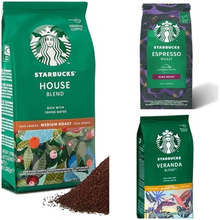 Starbucks Ground Coffees And Whole Bean Coffees 200g