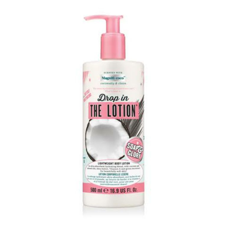 Soap and Glory DROP IN THE LOTION Lightweight Coconut Body Lotion