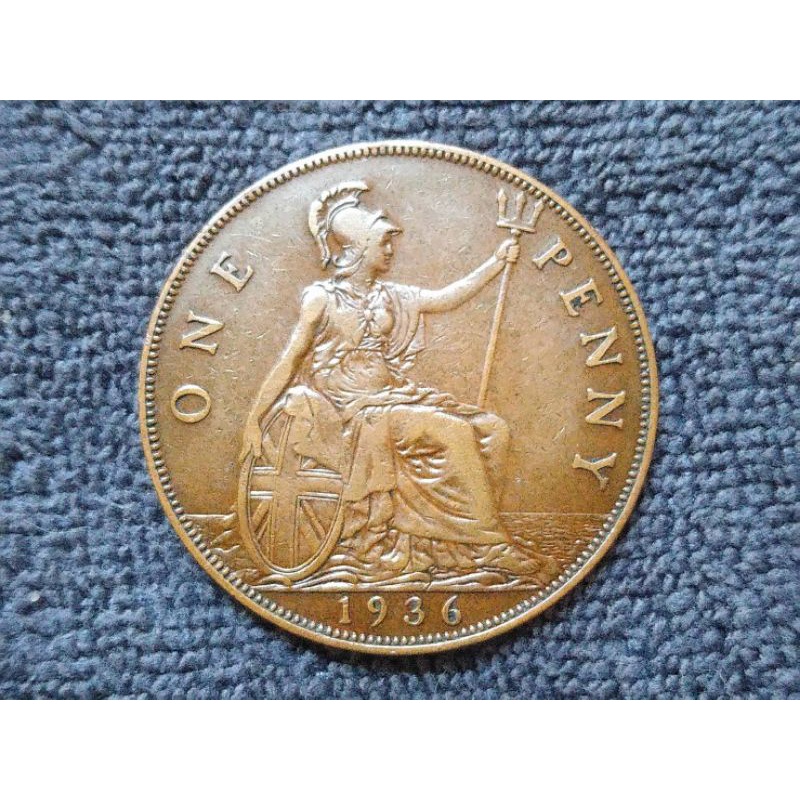 เหรียญ​ต่างประเทศ​(3177)United​ Kingdom​ 1936