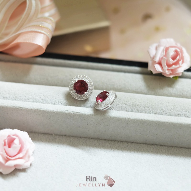 JEWELLYN Rin Earrings (RED)