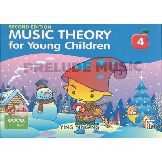 (โค้ดINCSM2Lลด70฿) Poco Music Theory for Young Children, Book 4 (1ft Edition) 9789671250433