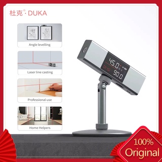 Original Duka Li1 ไม้บรรทัดเลเซอร์วัดระดับมุม Type-C แบบชาร์จเลเซอร์