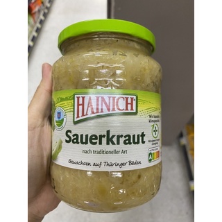 กะหล่ำปลีดอง ตรา ไฮนิช 680 G. Sauerkraut ( Hainich Brand )