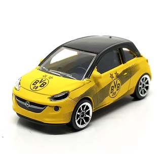 Majorette OPEL ADAM - BVB - Black Roof - Yellow Color /Wheels 8S /scale 1/55 (3 inches) no Package