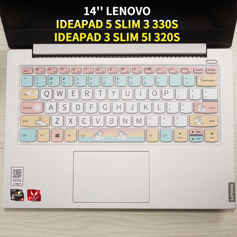 ฝาครอบแป้นพิมพ์ Lenovo 14 " Ideapad 5 Slim 3 Slim 5i IdeaPad 330s Ideapad 3 IdeaPad320 s 120s 330c L