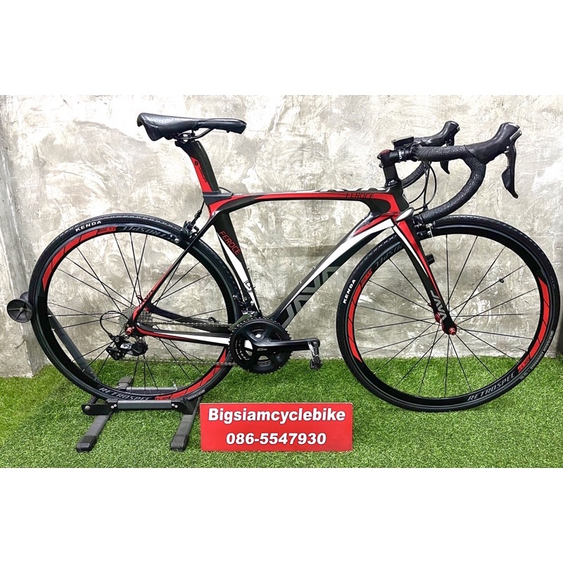 🚚ส่งฟรี🚚 ขาย-แลก-เทริน์ จักรยาน เสือหมอบ เฟรมCarbon Java Feroce ชุดเกียร์Shimano105