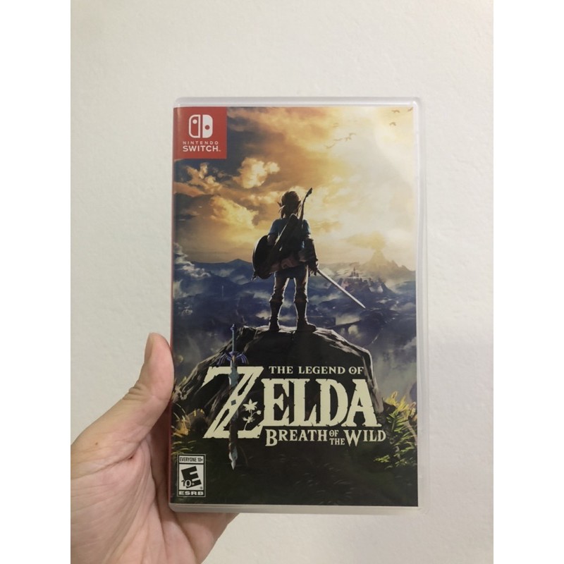 [มือสอง]The legend of Zelda: breath of wild  nintendo switch