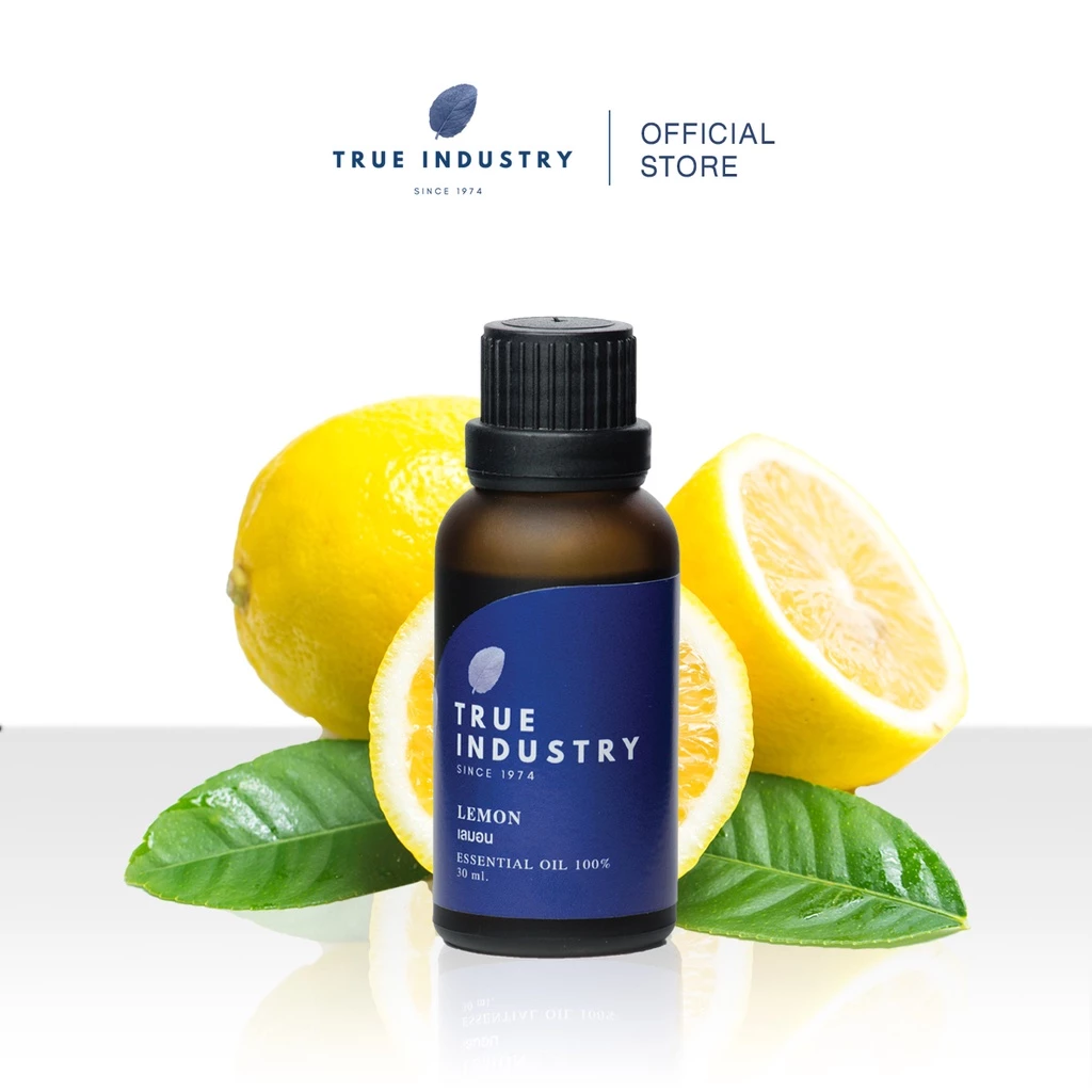 True industry น้ำมันหอมระเหย 100 % กลิ่นเลมอน (Pure Lemon essential oil)