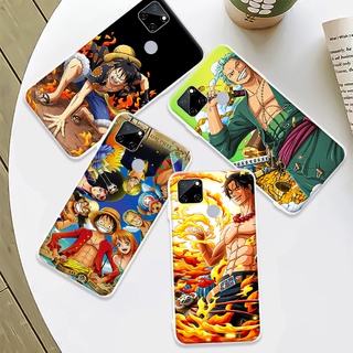 เคสโทรศัพท์ซิลิโคน TPU แบบนิ่ม ลายการ์ตูนวันพีช สําหรับ Realme C12