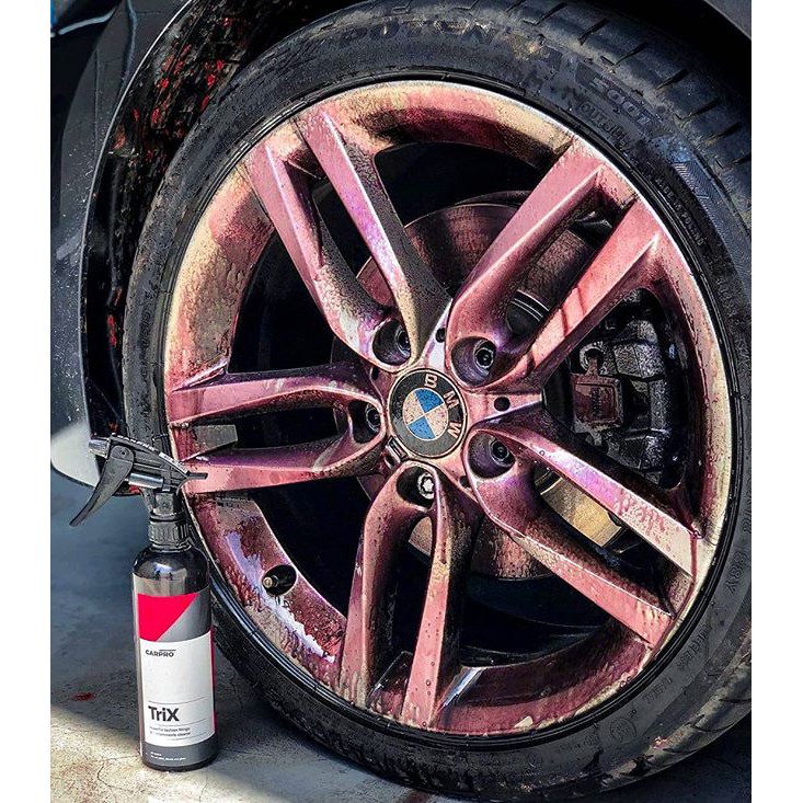 CARPRO Tri-X น้ำยาขจัดคราบผงเหล็ก ผ้าใบเบรก ยางมะตอย ขนาด 500 ml (ขวดแท้พร้อมหัวสเปรย์) **พร้อมส่งทันที ของแท้ 100%** - รูปที่ 2