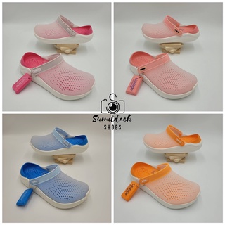 พร้อมส่ง !!! รองเท้าลำลองแฟชั่น สไตล์ Crocs LiteRide Clog **โดนแดดเปลี่ยนสีได้**