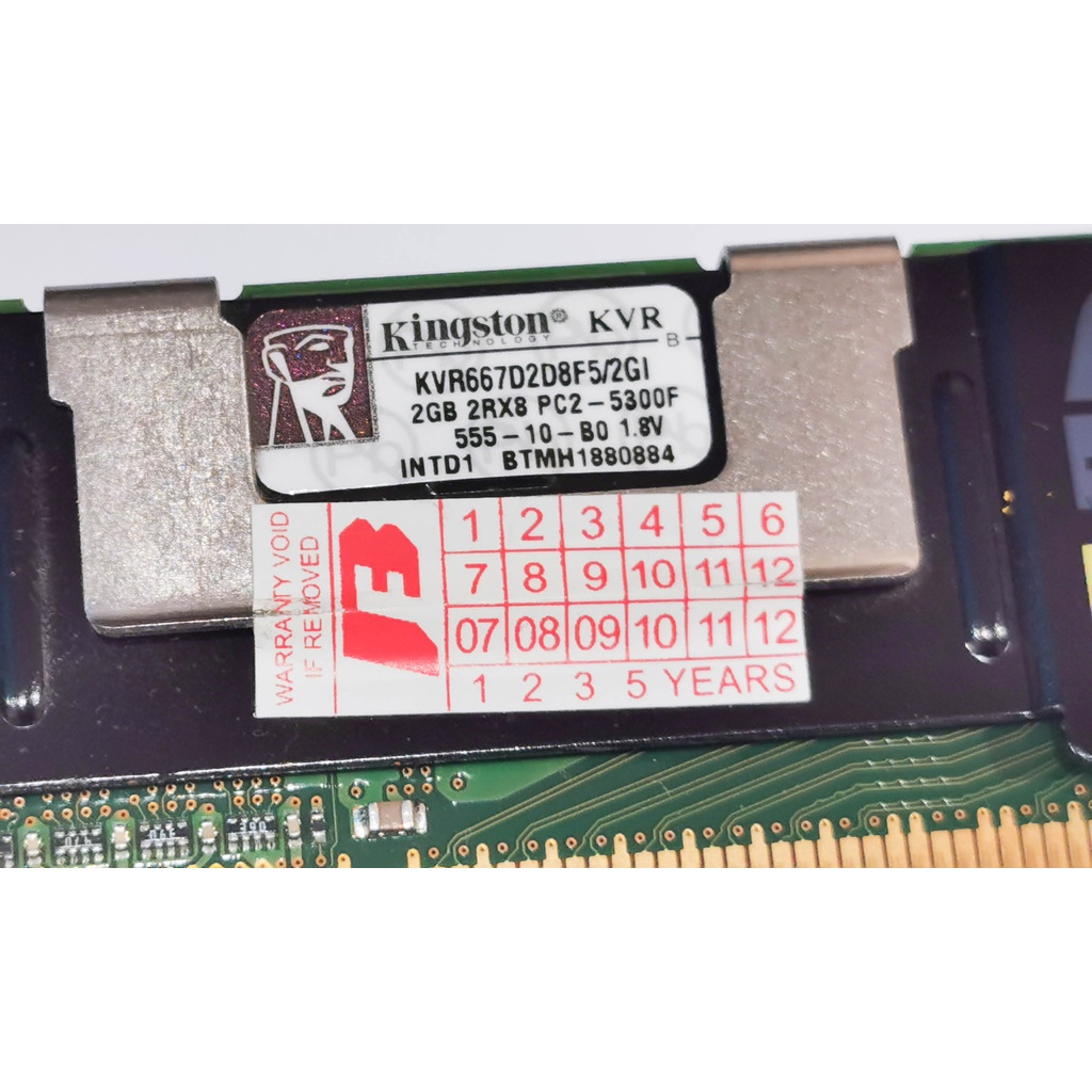 RAM Server DDR2 8GB (4x 2GB) 2RX8 PC2-5300F