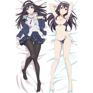 ปลอกหมอน ลายอนิเมะ Saekano How to Raise a Boring Girlfriend Kasumigaoka Utaha Dakimakura สําหรับตกแต่งบ้าน