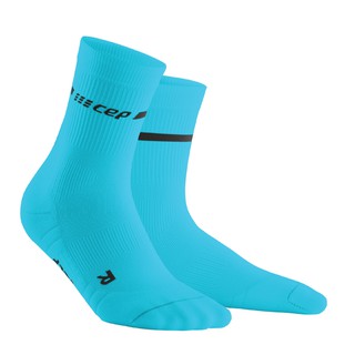 CEP NEON MID-CUT SOCKS MEN - ถุงเท้าคอมเพรสชันความยาวครึ่งหน้าแข้งผู้ชาย