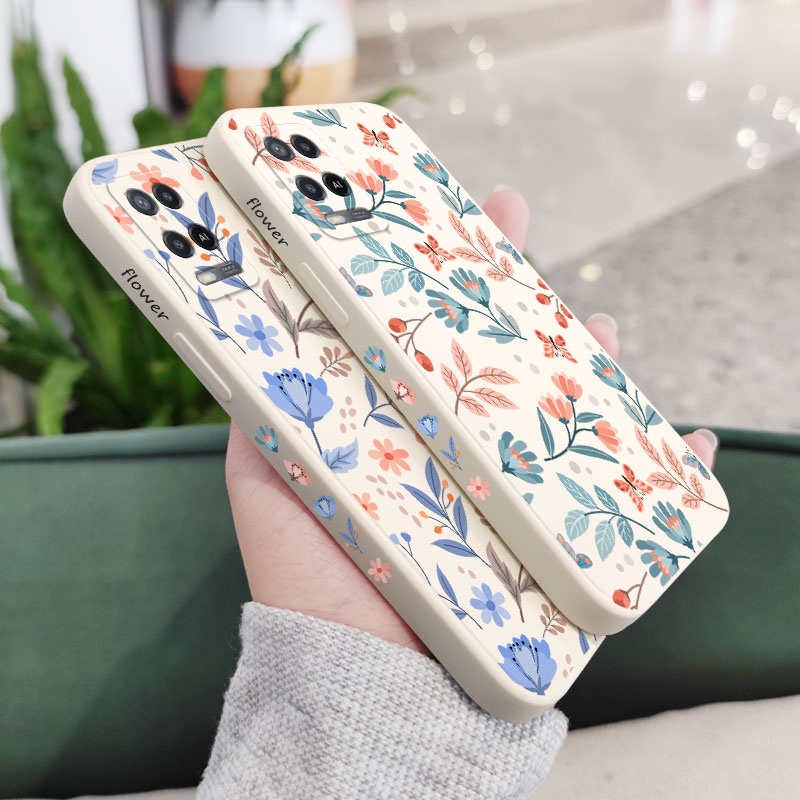 เคสโทรศัพท์มือถือแบบนิ่ม ลายสวนโรแมนติก สร้างสรรค์ ใส่สบาย สําหรับ OPPO A54 A74 A33 A53 2020 A52 A72 A92 4G 5G