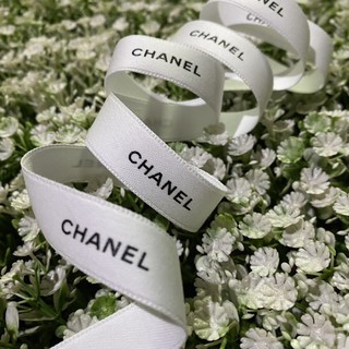 ☁️ริบบิ้น chanel ribbon แท้ 100% หนา1.5ซม☁️พร้อมส่ง กดสั่งได้เลย☁️